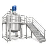 Cosmetic Vacuum Emulsifying Mixer with High-Shear Homogenizer - Billede 3