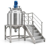 Cosmetic Vacuum Emulsifying Mixer with High-Shear Homogenizer - Billede 4