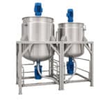 Cosmetic Cream and Ointment Homogenizer Mixer voor Sanitizer Productie - Afbeelding 4