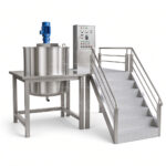 Mixer per crema cosmetica, gel e sapone liquido 200L 316L con motore a ingranaggi