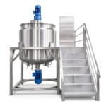 Kosmetisk Creme Vakuum Homogenisator Mixer til Laboratoriebrug - Billede 4