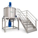 200 kg SUS316L Cream and Gel Storage Tank for Manufacturing Plants - Image 2