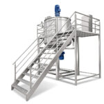 200 kg SUS316L Cream and Gel Storage Tank for Manufacturing Plants - Image 6