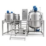 Vacuum Homogenizer Mengtank voor Lichaamswas en Scrubs - Afbeelding 2