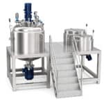 Aangepaste capaciteit emulsifier homogenisator voor zonnebrandlotion en gel - Afbeelding 4
