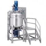 Aangepaste capaciteit emulsifier homogenisator voor zonnebrandlotion en gel - Afbeelding 6