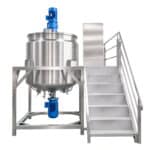 Misturador Emulsificante a Vácuo para Produção de Manteiga Corporal e Loção