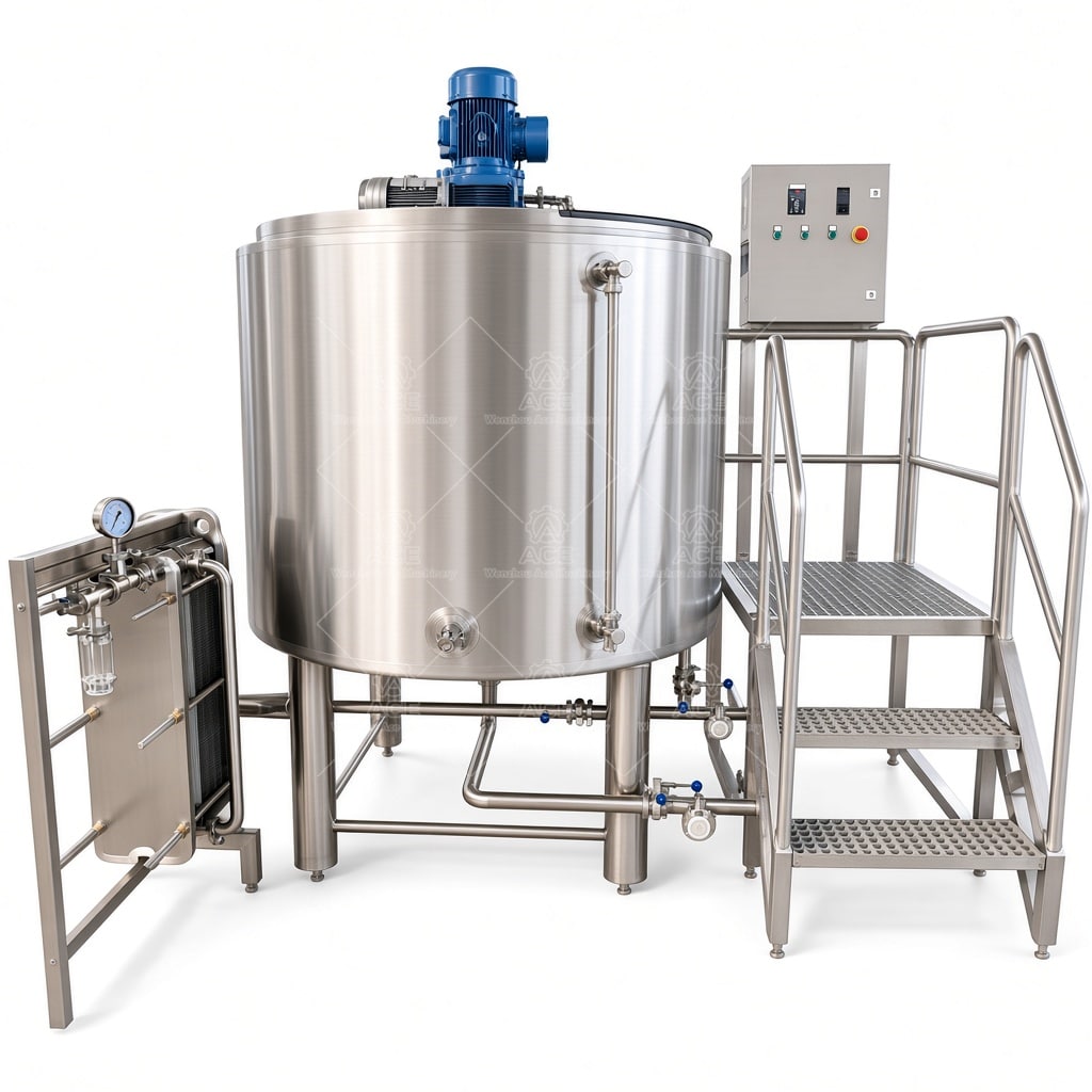 A_1237.jpg Double-Lift Vacuum Emulsifying Mixer untuk Pemrosesan Polimer Massal - Gambar 1