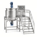 Pengaduk Emulsifier Vakum Otomatis untuk Kosmetik, Makanan, dan Bahan Kimia