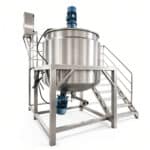 100 til 500L Elektrisk Opvarmet Flydende Rengøringsmiddel Mixer Homogenisator