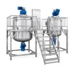Máy khuấy chân không nâng đôi cho sản xuất kem và nhũ tương - Ảnh 2