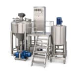 Máy đồng hóa chân không nâng đôi cho sản xuất kem và nhũ tương - Ảnh 6