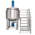 ⁦100L Double Jacket Liquid Detergent Shampoo Homogenizer Mixer⁩ - الصورة ⁦4⁩