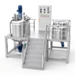 Misturador Emulsificante a Vácuo com Elevação Hidráulica para Pomada e Molho - Imagem 2