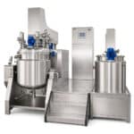 Homogénéisateur sous vide à levage hydraulique pour la production de pommade et d'émulsion – Image 3