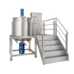 Hydraulic Lift Vacuum Emulsifying Mixer untuk Krim, Tabir Surya dan Salep - Gambar 5