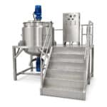 Vacuum Homogenizing Mixer voor Mayonaise en Dressing Productie - Afbeelding 5