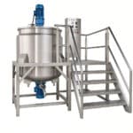 Custom Mobile Vacuum Emulsifying Mixer til kosmetisk batchproduktion - Billede 6