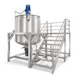Vacuum Emulsifying Mixer voor Crème Lotion en Hygiënische Productie - Afbeelding 4
