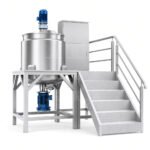Vacuum Emulsifying Mixer for Cosmetic Cream, Lotion, Wax and Shampoo