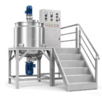 Mixer emulsionante sottovuoto per la produzione di crema e lozione cosmetica - immagine 3