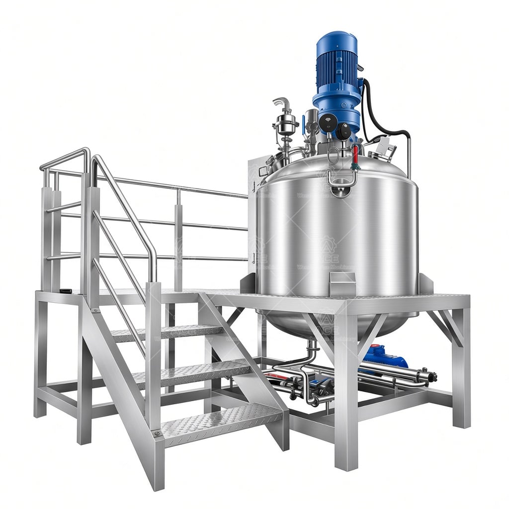 Tangki pencampur stainless steel