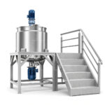 Mixer Emulsionante in Vuoto con Sollevamento Automatico e Serbatoio Inclinabile - immagine 4