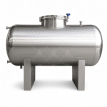 20000L 20 Ton Horizontal Stainless Steel Storage Tank for Water, Edible Oil & Bulk Liquids - Image 5
