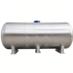 OEM Stainless Steel Sanitary Horizontal Movable Liquid Storage Tank