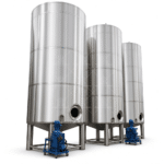 工業不銹鋼水儲罐 500L 1000L 用於化學液體