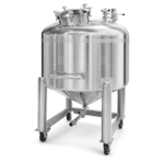 Sanitary Stainless Steel Storage Tank Fermentor 304/316L Milk Ethanol Alcohol Pressure Vessel - Image 2