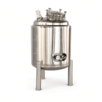 Kleine Capaciteit 100L 200L 300L Industriële RVS Water Chemische Opslagtank - Afbeelding 3