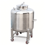 Kleine Capaciteit 100L 200L 300L Industriële RVS Water Chemische Opslagtank - Afbeelding 5