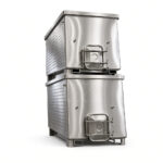 ถัง IBC สแตนเลส 1000L พร้อมกรอบสำหรับการจัดเก็บอุตสาหกรรม - รูปที่ 5