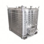 1500L Ανοξείδωτη Χάλκινη Δεξαμενή IBC - 275/550 Γαλονιών Τετράγωνη Κύβος - Εικόνα 2