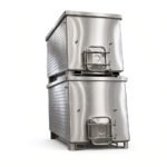 550-галлонный контейнер для воды из нержавеющей стали IBC Tote Cube — изображение 4