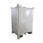 SS316L 1000L IBC Tank with Pressure Vessel for Liquid Nitrogen & Chemicals - Image 6