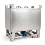Tanque IBC de Aço Inoxidável de 1500L para Armazenamento de Suco de Fruta | SUS304/316L - Imagem 5