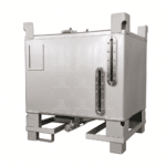 ถัง IBC สแตนเลส 1000L สำหรับเก็บสารเคมีและของเหลว - รูปภาพ 3