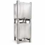 Tanque de vino IBC Tote de acero inoxidable 800L 1000L 1500L 2000L - Imagen 5