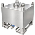 스테인리스 스틸 사각 물탱크 500L 800L 1500L 2000L IBC 토트