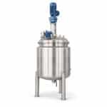 Reaktor Berjaket Stainless Steel 1000L dengan Pemanasan & Pengadukan Listrik - Gambar 4
