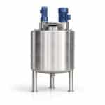 Bình khuấy phòng thí nghiệm điện áo khoác hai lớp 100L cho sản xuất mỡ với bộ gia nhiệt - Ảnh 5