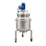 500-5000L Jacketed Vacuum Mixing Reactor with Emulsifier for Chemical & Cosmetic