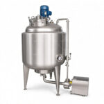 500L Stainless Steel Electric Heating Reactor with Vacuum Emulsification for Cosmetic & Liquid Processing