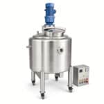 เครื่องอบแห้งสุญญากาศทรงกรวย / ถังปฏิกิริยา PLC ควบคุมภาชนะความดัน มอเตอร์เครื่องยนต์ - รูปภาพ 3