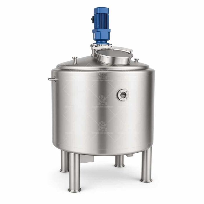 ASME Certified 30000L Double Jacketed SS316L Reactor with PLC Heating Cooling - รูปภาพ 3