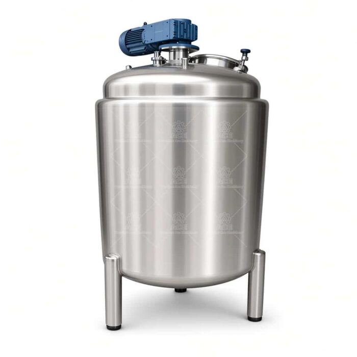 ASME Certified 30000L Double Jacketed SS316L Reactor with PLC Heating Cooling - รูปภาพ 5
