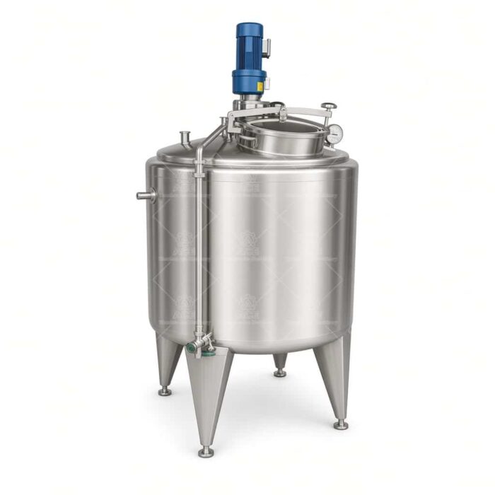 เครื่องปฏิกรณ์ SS316L แบบดับเบิลแจ็คเก็ต ขนาด 30000L ที่ได้รับการรับรองจาก ASME พร้อมระบบทำความร้อนและทำความเย็น PLC - รูปภาพ 6