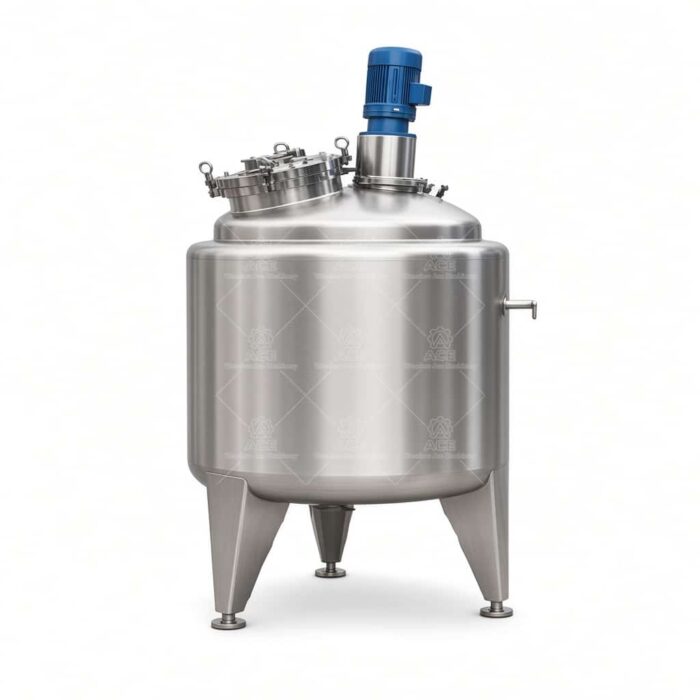 500L Jacketed Stainless Steel Reactor for Cosmetics & Chemical Processing - Image 6